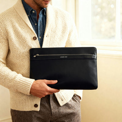 Pochette ordinateur Maxime - Noir