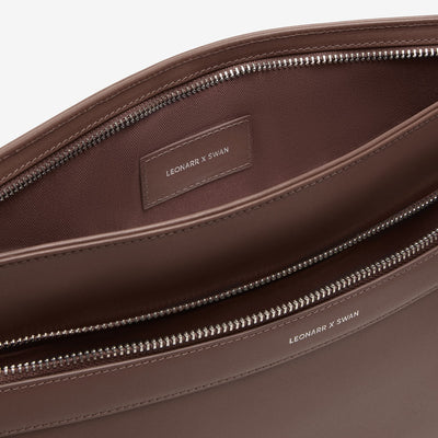 Pochette ordinateur Maxime - Café