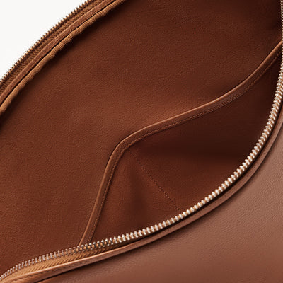 Pochette ordinateur Milo - Cognac