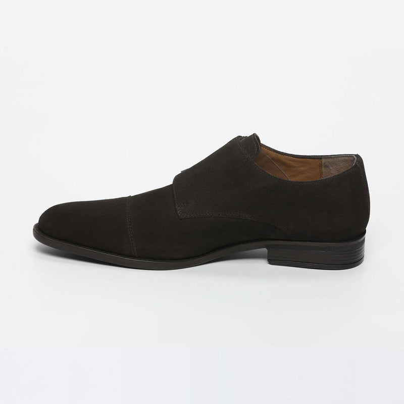 Chaussures à boucles Andrew - Marron suede