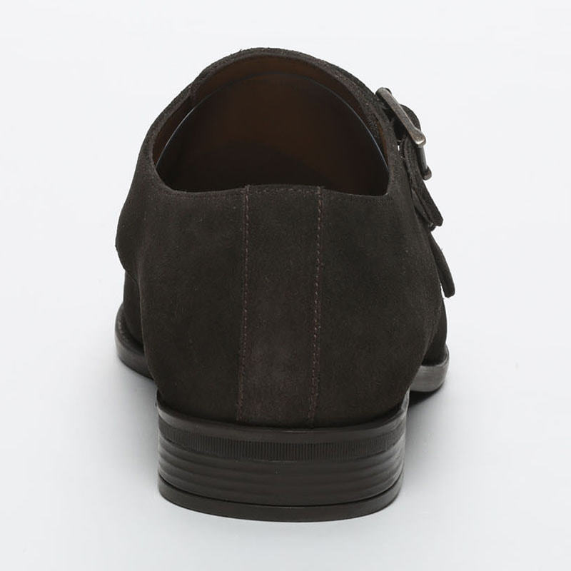 Chaussures à boucles Andrew - Marron suede