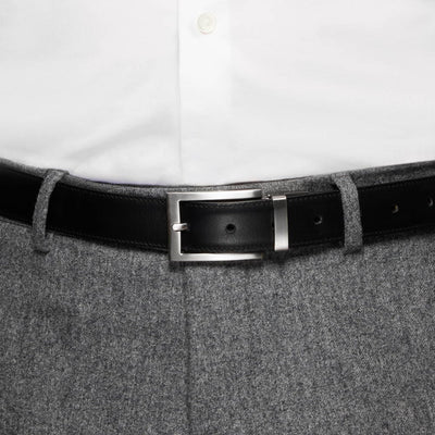 Ceinture réversible Joseph - Noir & marron