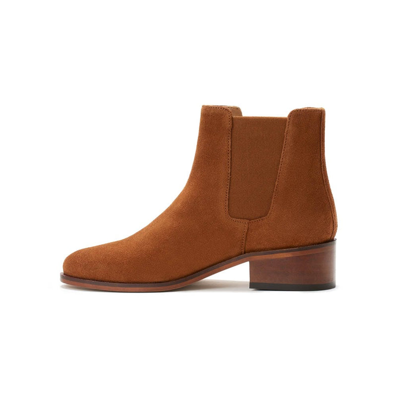 Chelsea Clara - Camel suede